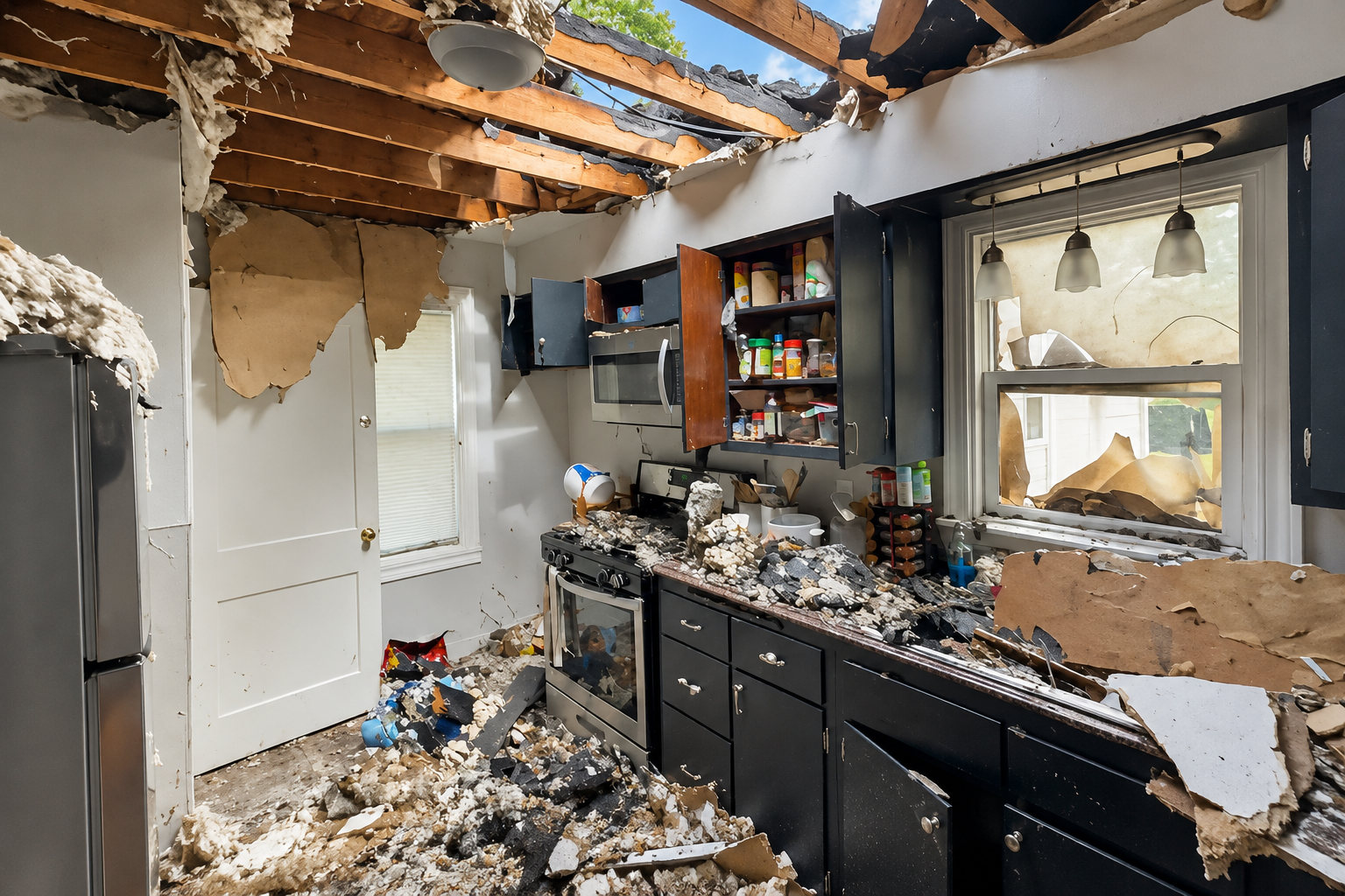 Fire Damage Restoration - Before - Loves Park IL